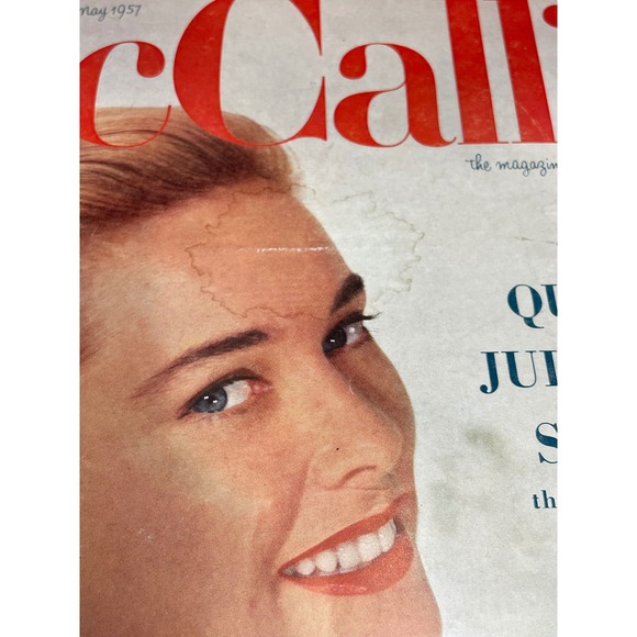 Vintage McCalls Magazine May 1957 Audrey Hepburn Funny Face Betsy McCall Dolls - Picture 4 of 16